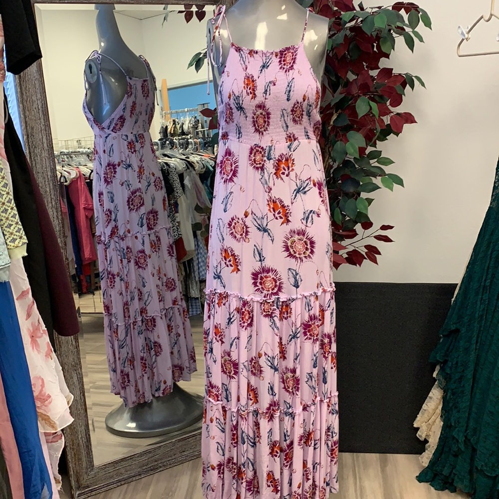 EUC FREE PEOPLE MAXI DRESS